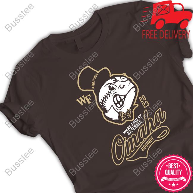 Demondeacons Wf 2023 Wake Forest Baseball Omaha Bound New Shirt
