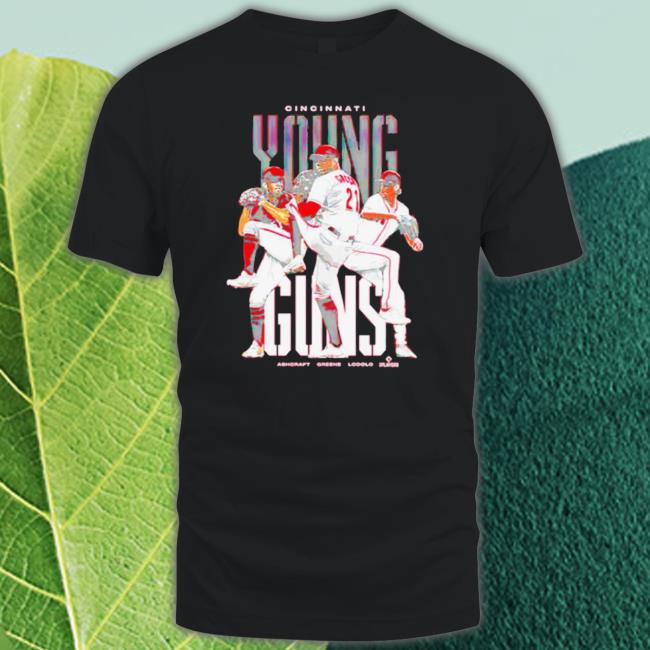 Official Young Guns Cincinnati Ashcraft Greene And Lodolo shirt