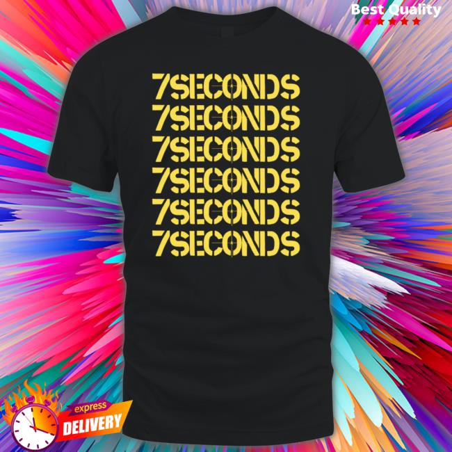 7 Seconds Merch Stacked Logo shirt