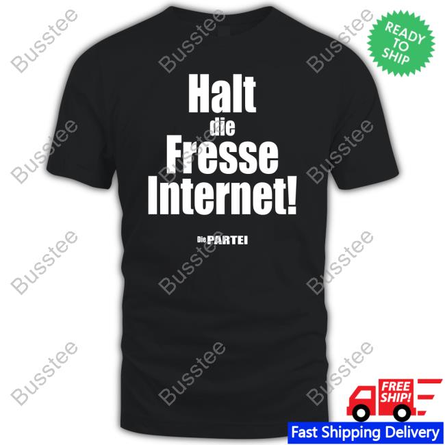 Martin Sonneborn Halt Die Fresse Internet Die Partei Hoodie