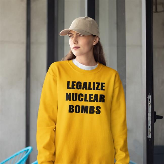 Legalize Nukes T-Shirt Nukewarestore White