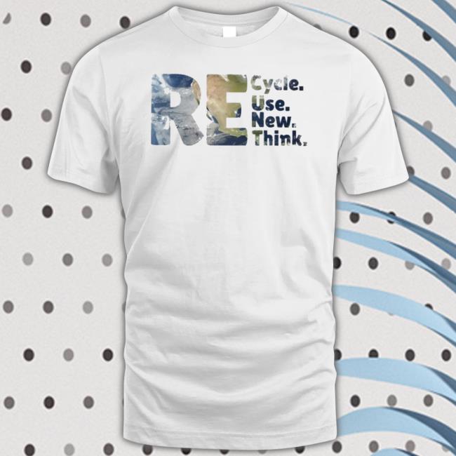 Re-Cycle Use New Theme Think Eco Recycle Sweatshirts