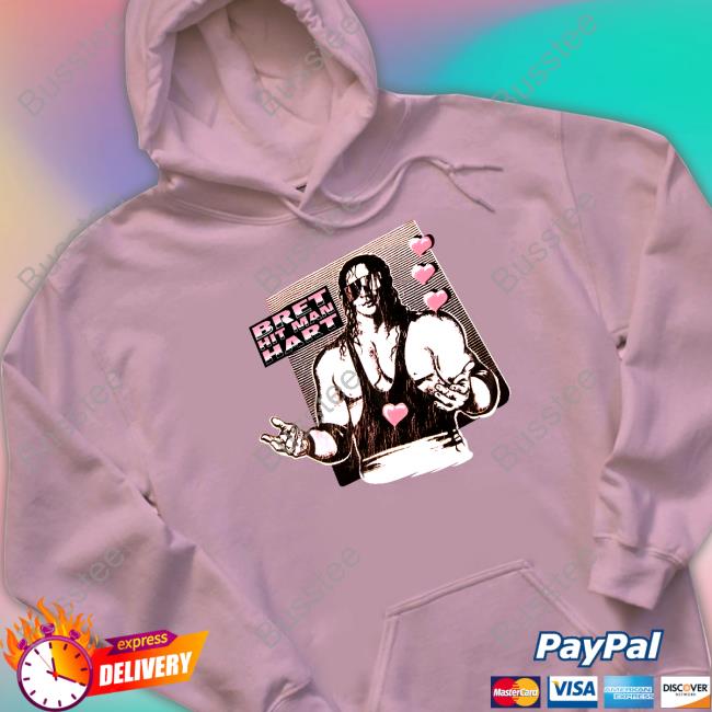 Bret The Hitman Hart 1990 Wwf Shirt
