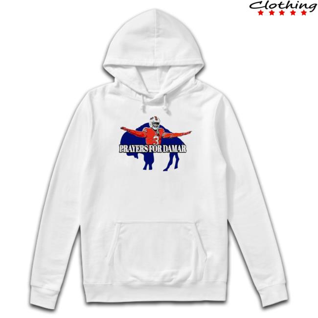 Damar Hamlin Prayer 3 Bills Mafia Long Sleeve Shirt