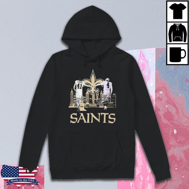 New Orleans Saints Alvin Kamara And Derek Carr Signatures Shirt