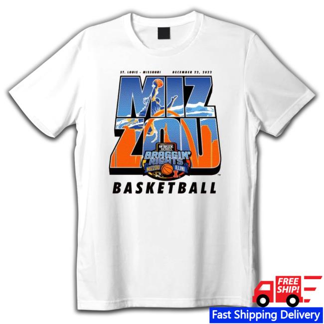 Mizzou Tigers Vs Illinois Braggin’ Rights Basketball Dec 22 2022 Hooded Sweatshirt