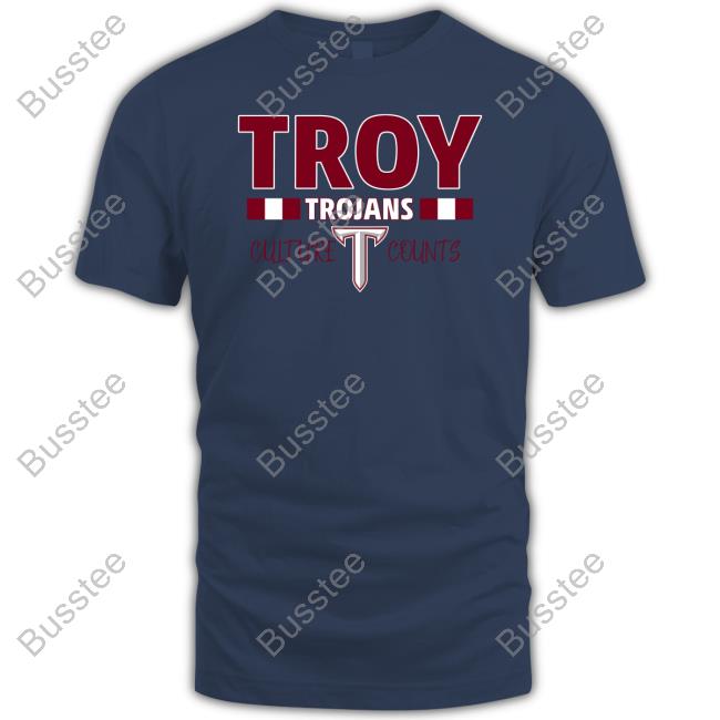 Troy Trojans Culture Counts Long Sleeve Tee