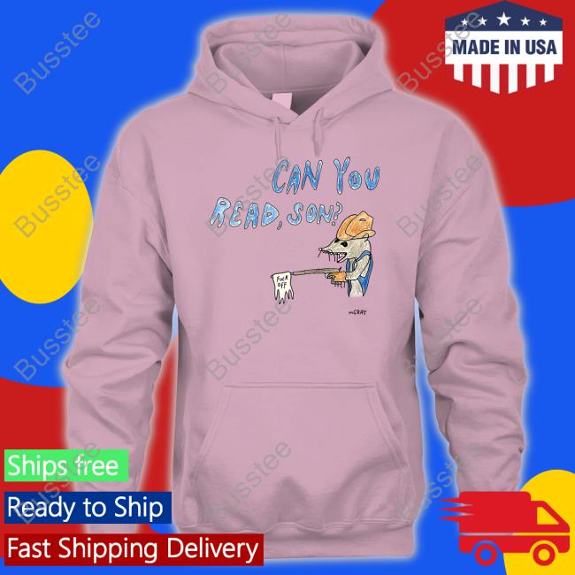 Matt Gray Can You Read Son Hoodie