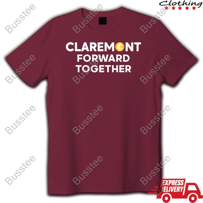 Red, White & Royal Blue On Prime Claremont Forward Together Tee