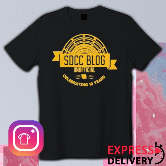 L Parks And Cons Sdcc Blog Unofficial Celebrating 10 Years Shirt