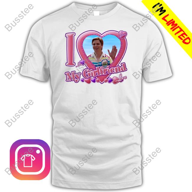 Official Alice Pesca I Love My Girlfriend Long Sleeve T Shirt