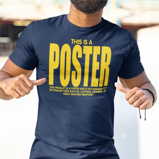This Is A Poster Hoodie