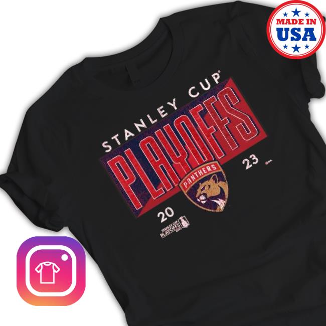 Florida Panthers 2023 Stanley Cup Playoff Participant Crease shirt