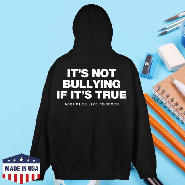 Official Linda Finegold Merch Store It's Not Bullying If It's True Black New Shirt Lindafinegold Clothing Shop