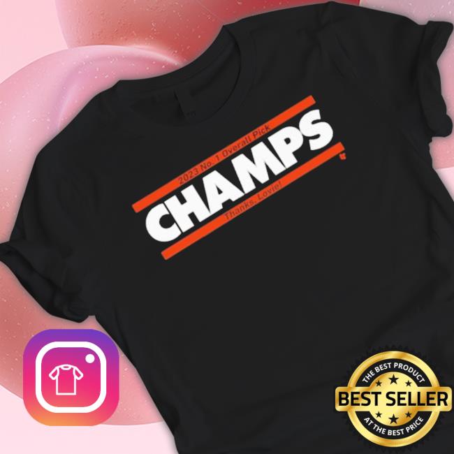 Chicago Bears No 1 Overall Pick Champs Crewneck Sweatshirt
