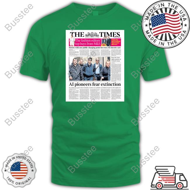 The Times The Fashion Editors' Top Buys From M&S Ai Pioneers Fear Extinction Shirt