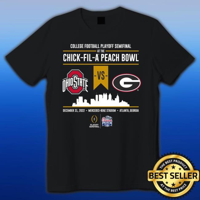 College Football Playoff Peach Bowl Head To Head Black Sweatshirt