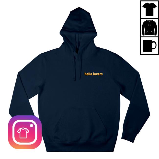 Official Niall Horan Merch Store Hello Lovers Logo Navy Sweater NiallHoran Shop
