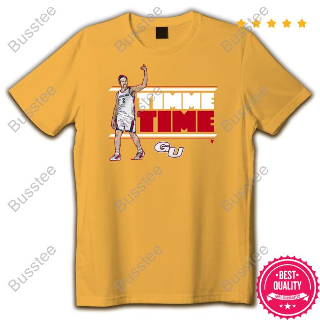 Breakingt Store Gonzaga Drew Timme Time Hoodie