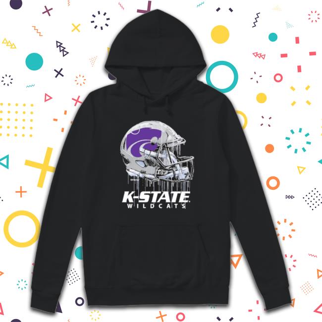 Kansas State Wildcats Toddler Dripping Helmet Tee