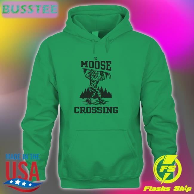 Moose Crossing Shirt Minnesota Wild Hockeylodge Store