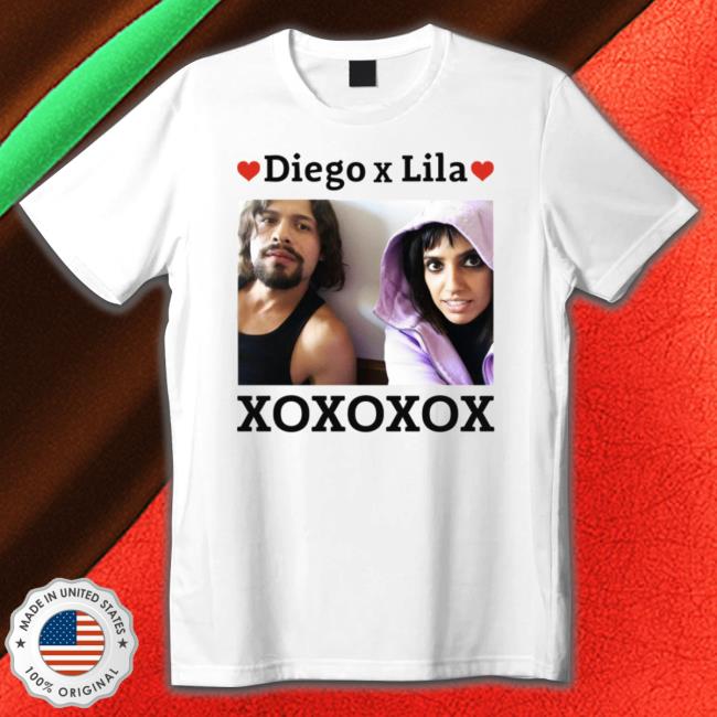 Official Diego X Lila Xoxoxox Hooded Sweatshirt