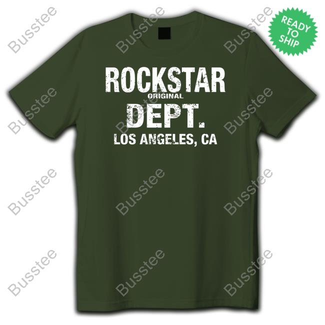 Rockstar Original Dept Los Angeles, Ca Shirt