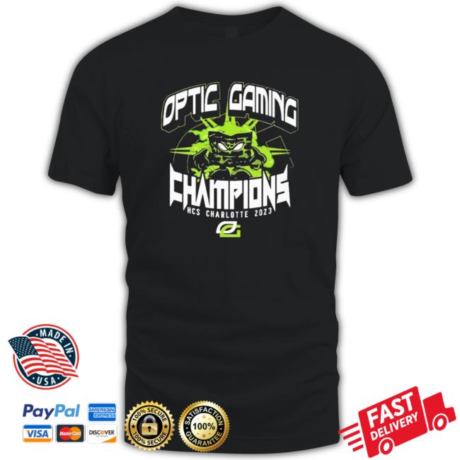 Optic Gaming Champions Hcs Charlotte 2023 Hooded Sweatshirt Optic Gaming Champions Hcs Charlotte 2023 Classic Shirt
