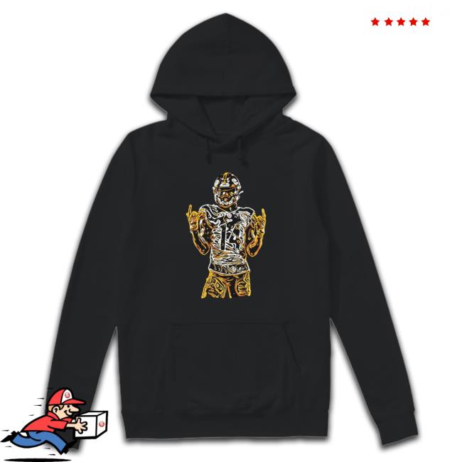Black & Gold George Pickens Pittsburgh Steelers T-Shirt Black & Gold George Pickens Pittsburgh Steelers Hoodie
