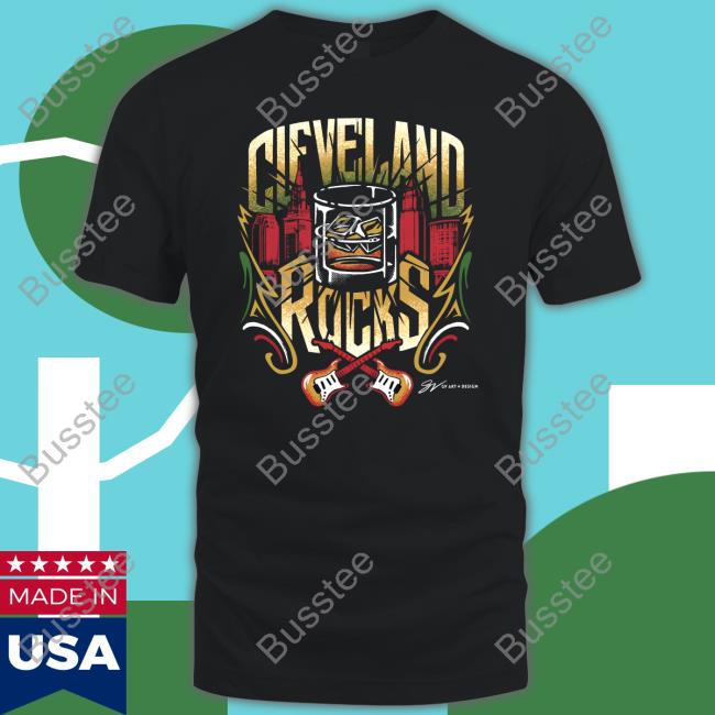 Cleveland Rocks T Shirt Gvartwork Store