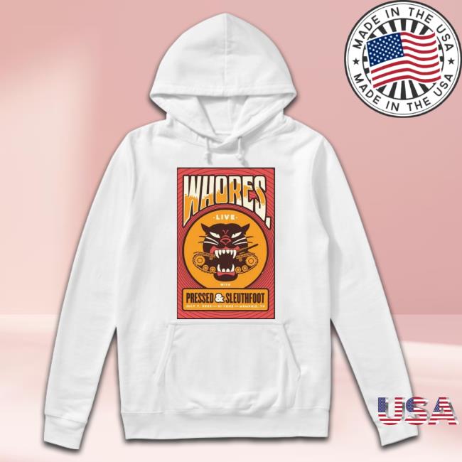 Official Whores Band Memphis, Tn Event Tour 2023 Poster Shirt