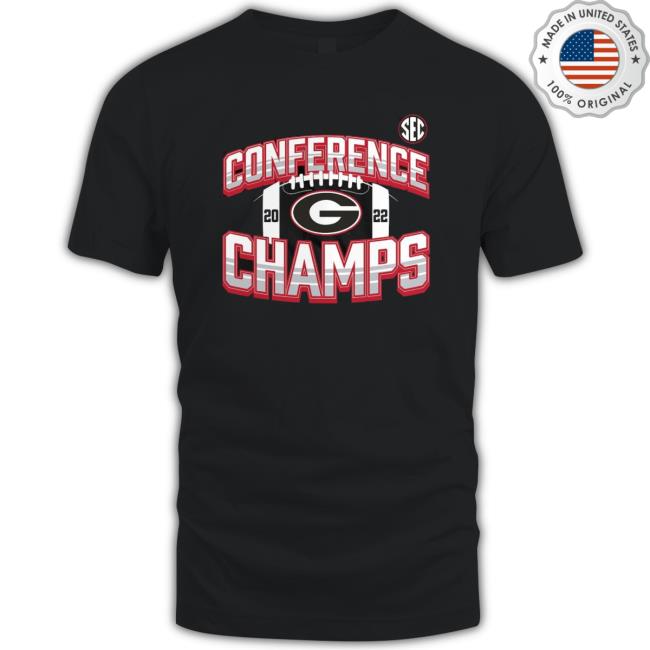 Georgia Bulldogs 2022 Sec Conference Champions T-Shirt