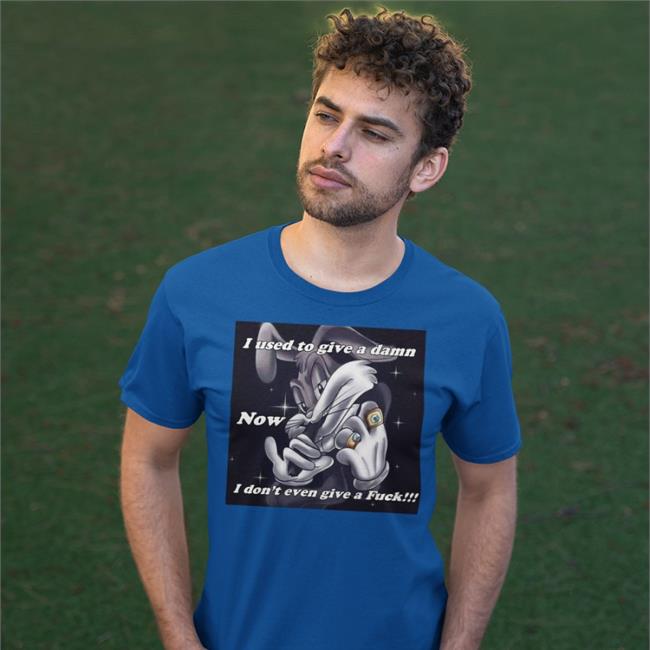 I Used To Give A Damn Now I Don't Even Give A Fuck Shirt