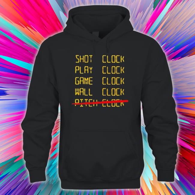 Shot Clock Play Clock Game Clock Wall Clock Pitch Clock Shirt
