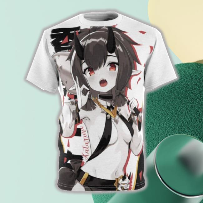 Katarina B&W Anime Manga Unisex Aop Cut & Sew 3D Shirts