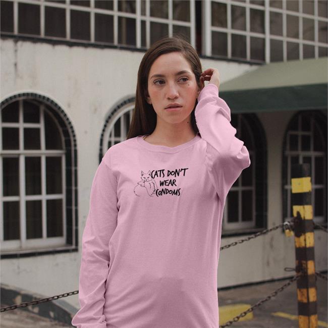 Cats Don't Wear Condoms T Shirt