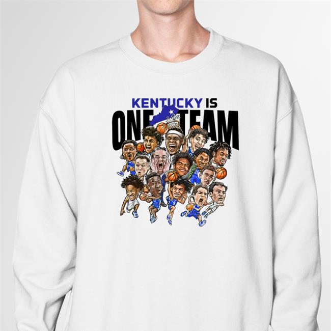 Kentucky Branded Merch Ky One Team Relief Hoodie