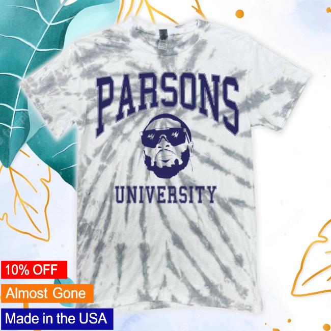 Parson University Tie Dye Hoodie Sweatshirt
