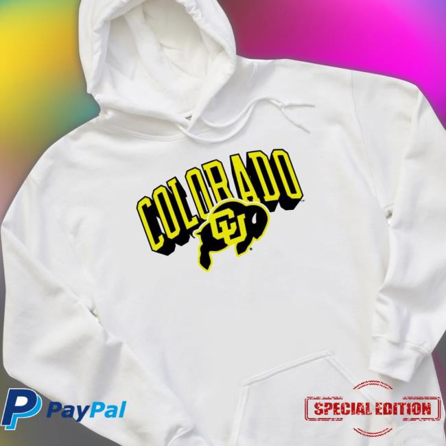Colorado Buffaloes Retro Logo Baseball Long Sleeve Shirt Colorado Buffaloes Retro Logo Baseball Crewneck Sweatshirt
