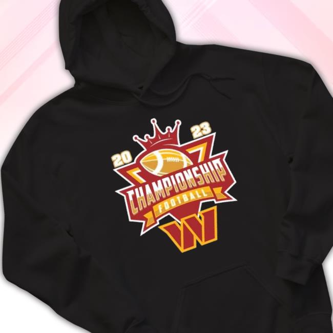 Washington Commanders Football Nfl 2023 Championship Crown Logo shirt