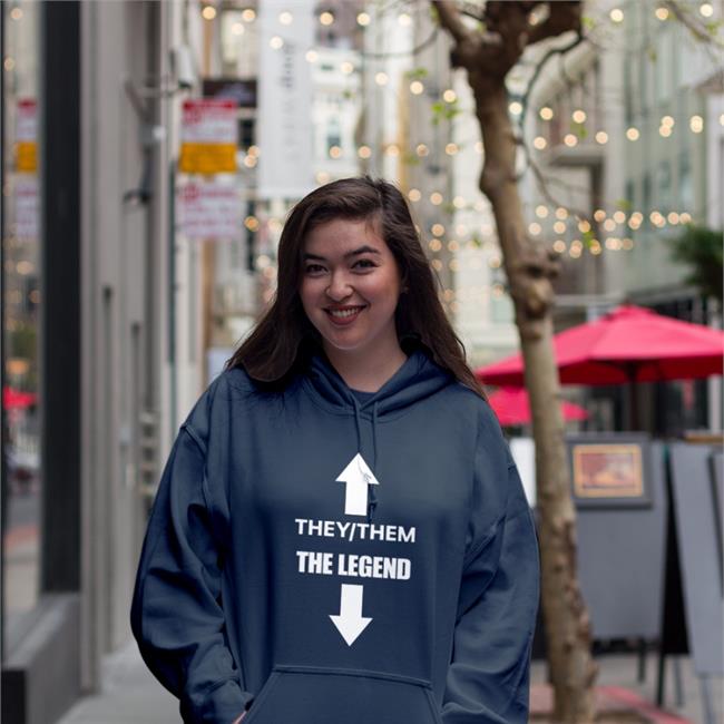 They Them The Legend T Shirt Crywankband Black