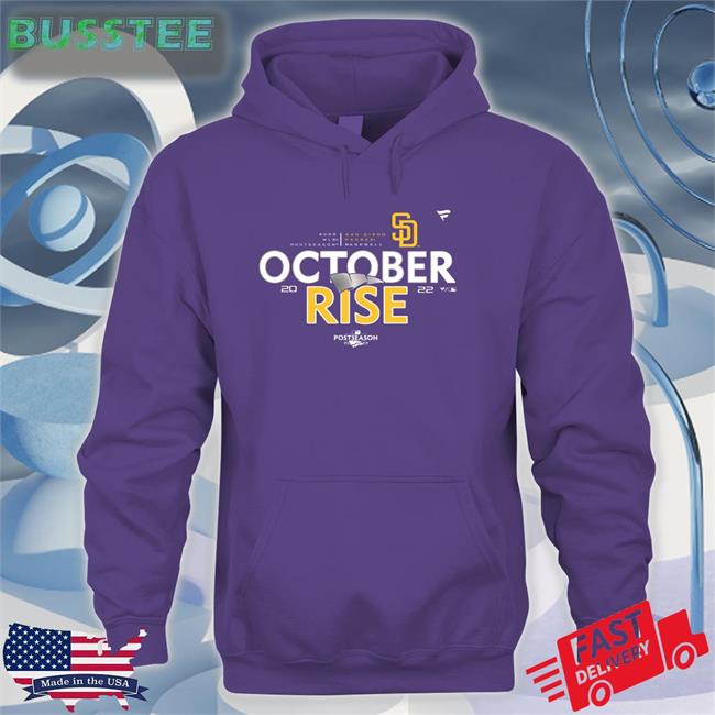 Postseason San Diego Padres October Rise Shirt Mlbshop