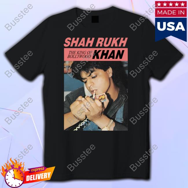 Nazrrco Shah Rukh Khan The King Of Bollyhood Tee Shirts