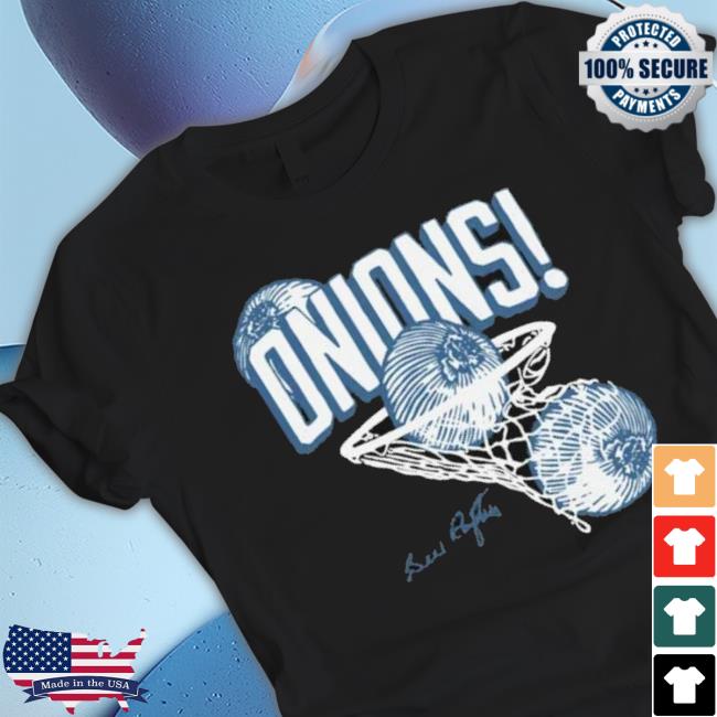 Bill Raftery Onions Hoop White shirt