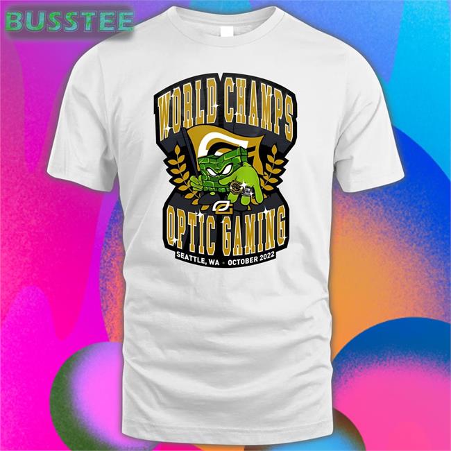 World Champs Optic Gaming Seattle, Wa October 2022 Shirt