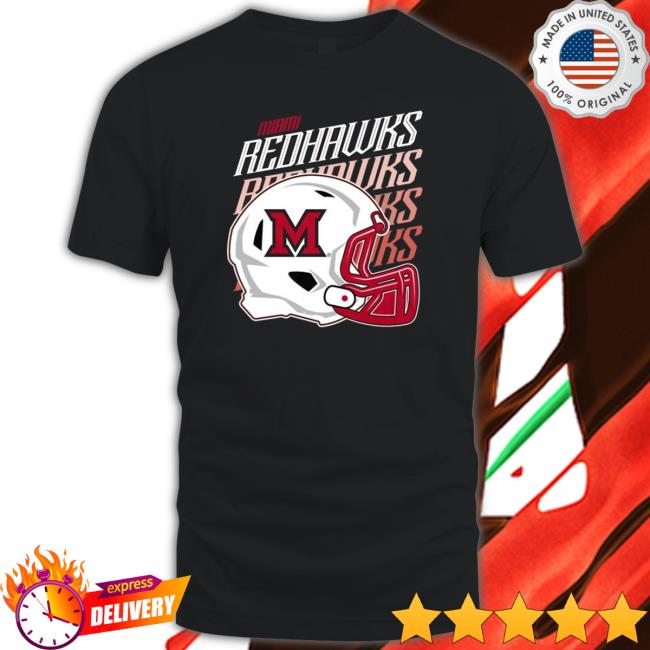 Miami Redhawks Football Helmet Fade Classic Shirt