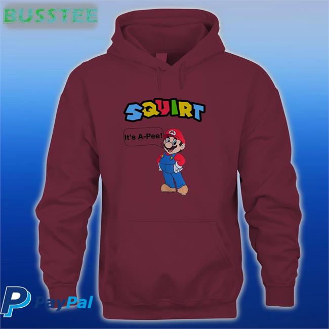Mario Squirt It's A-Pee Shirt