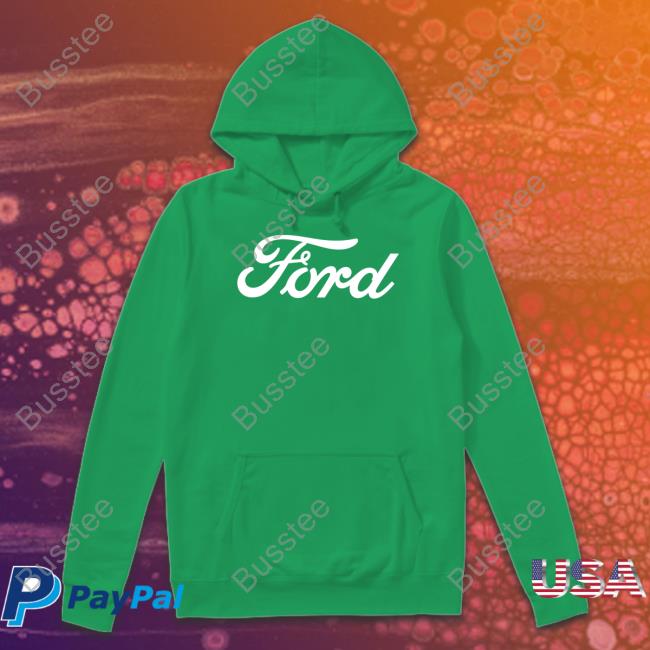 Frankie Muniz Wearing Ford T Shirt