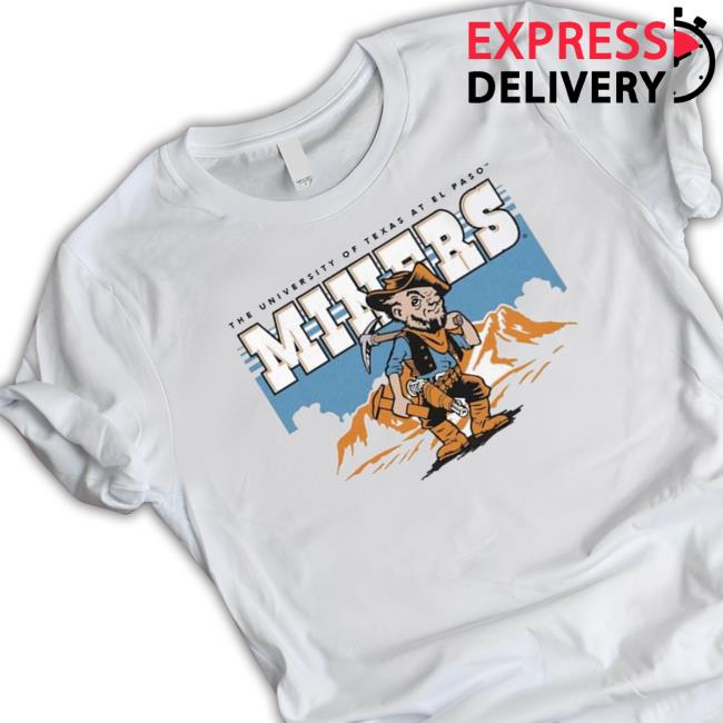 Utep Miners Vintage Illustration Shirts