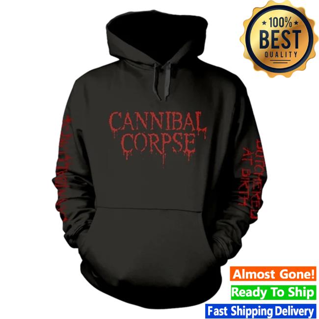 Official Night Shift Store Shop Cannibal Corpse - Butchered At Birth (Explicit) Crew Nightshift Merch